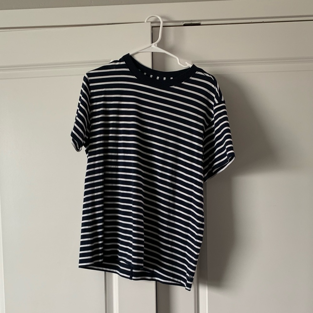 Lululemon yacht stripe all yours boyfriend tee
